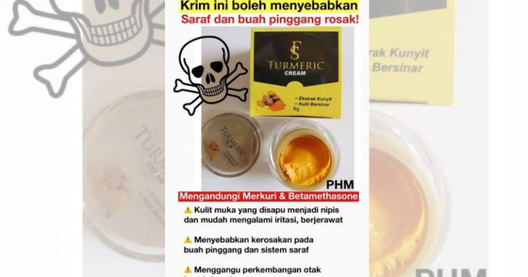 Lagi Produk Kosmetik Bahaya Dikesan, Boleh Sebabkan Kerosakan Muka & Buah Pinggang Lagi Produk Kosmetik Bahaya Dikesan, Boleh Sebabkan Kerosakan Muka & Buah Pinggang