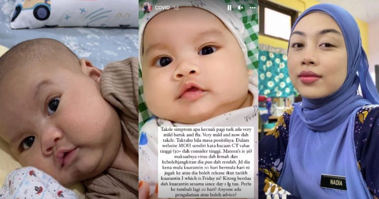Tasha Manshahar & Bayi Disahkan Positif Covid-19, Lepas Alami Simptom Hidung Sumbat & Sakit Sendi Tasha Manshahar & Bayi Disahkan Positif Covid-19, Lepas Alami Simptom Hidung Sumbat & Sakit Sendi