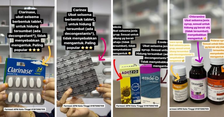 Pakar Farmasi Senaraikan Jenis-Jenis Ubatan Sesuai Diambil, Jika Diserang Selesema Pakar Farmasi Senaraikan Jenis-Jenis Ubatan Sesuai Diambil, Jika Diserang Selesema