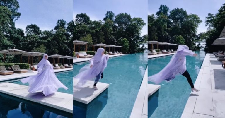 Pernah Jadi Atlet Lompat Jauh. Elfira Akui Mengidam Lompat Kolam Pakai ‘Heels’, Walau Sarat Hamil! Pernah Jadi Atlet Lompat Jauh. Elfira Akui Mengidam Lompat Kolam Pakai ‘Heels’, Walau Sarat Hamil!