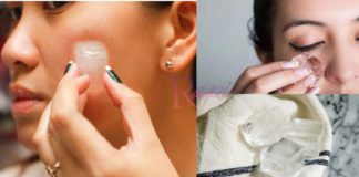 kiub ais ganti alat solek