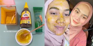 kulit glowing dan parut hilang