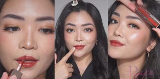 cara pakai lipstik merah