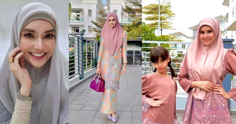Faezah Elai Maintain Slim, Wajahnya Pun Tetap Cantik Walau Anak Dah Besar