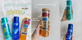 pilih toner ikut jenis kulit