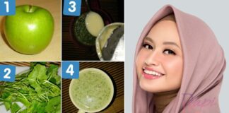 campur epal dengan pucuk pegaga