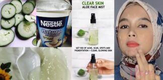 pakai pelembap dan toner