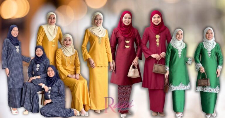 Pilih Baju Raya Ikut Bentuk Badan, Terus Nampak Slim Dan Tinggi