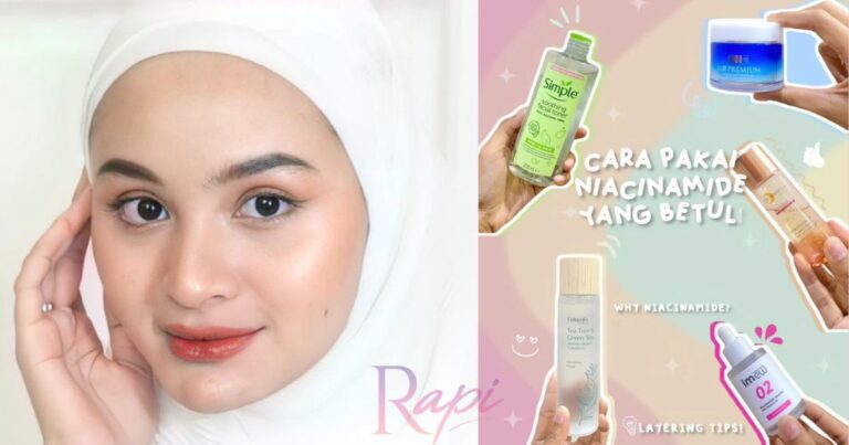 Cara Pakai Niacinamide Dengan Betul, Terus Hilang Masalah Jeragat & Jerawat Cara Pakai Niacinamide Dengan Betul, Terus Hilang Masalah Jeragat & Jerawat
