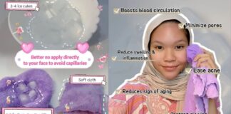 Ais Buat Kulit Muka Berseri