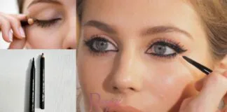 tutup kedut bahagian mata